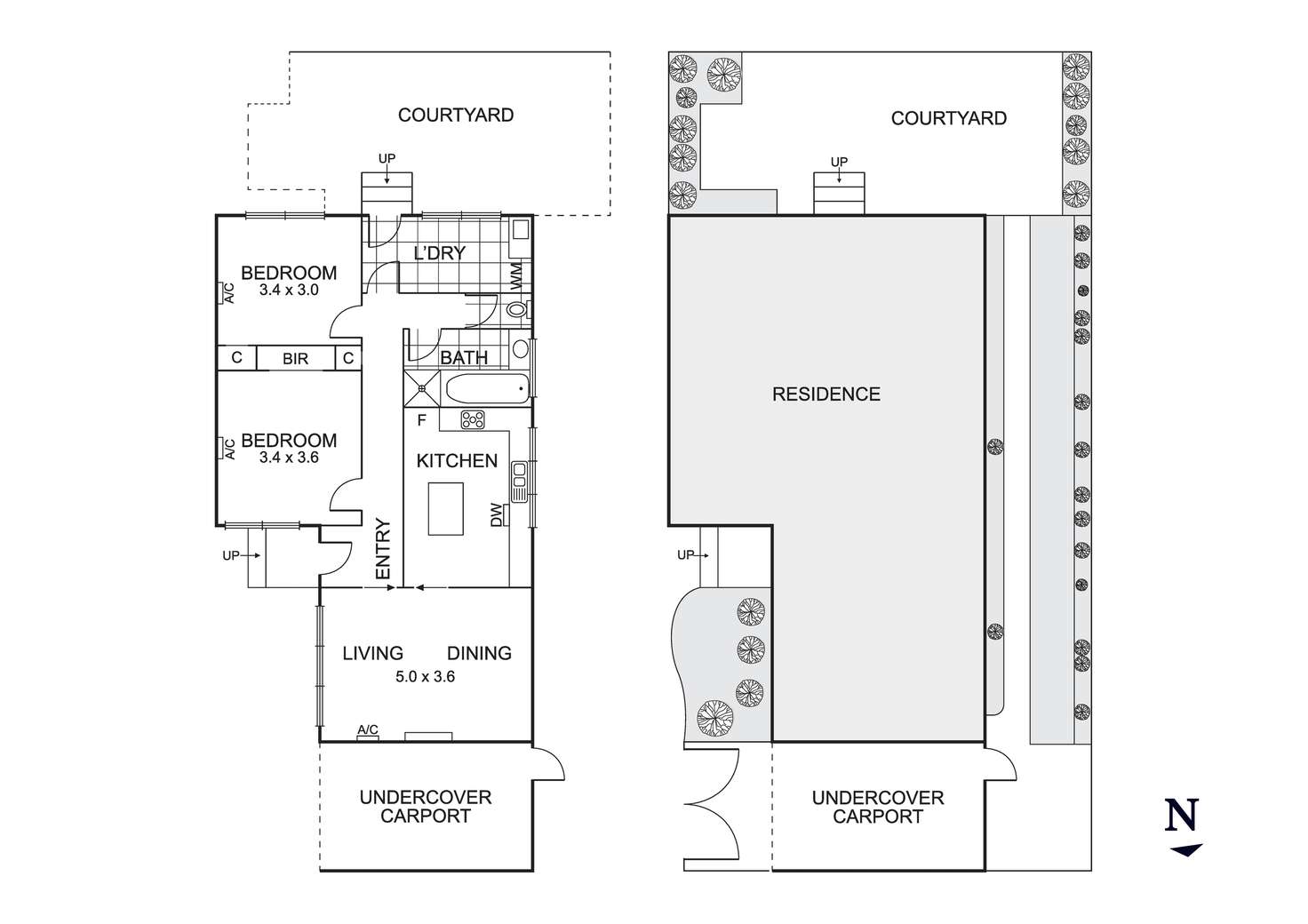 Floorplan of Homely unit listing, 3/5 Albenca Street, Mentone VIC 3194