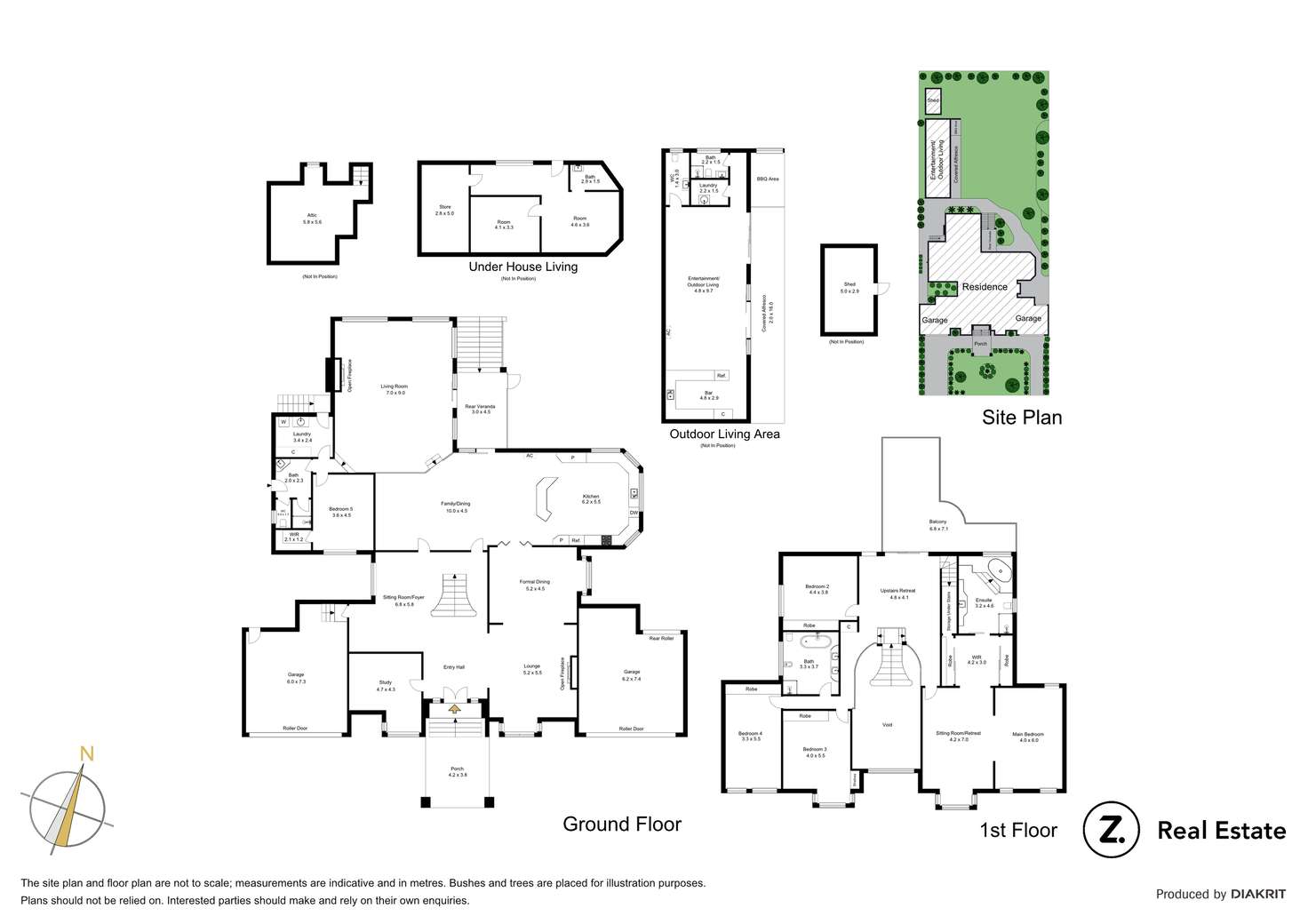 Floorplan of Homely house listing, 57 Rutherglen Way, Taylors Lakes VIC 3038