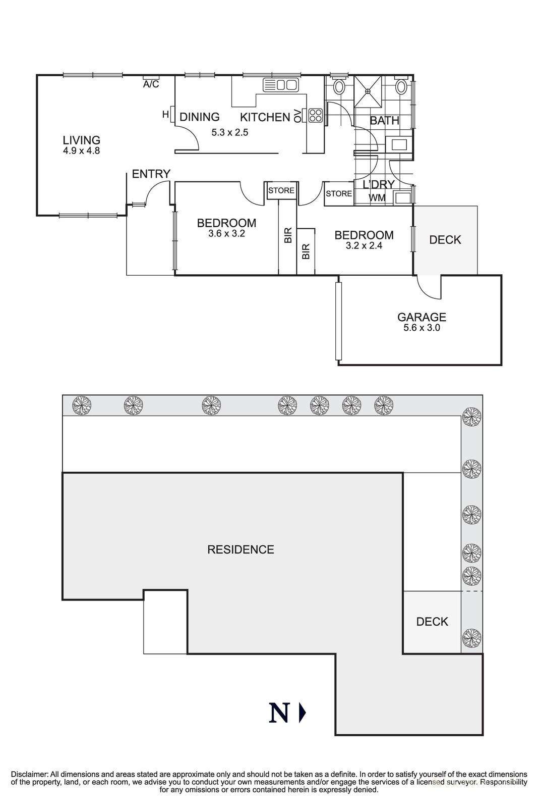 Floorplan of Homely unit listing, 3/48-50 Ford Street, Ringwood VIC 3134