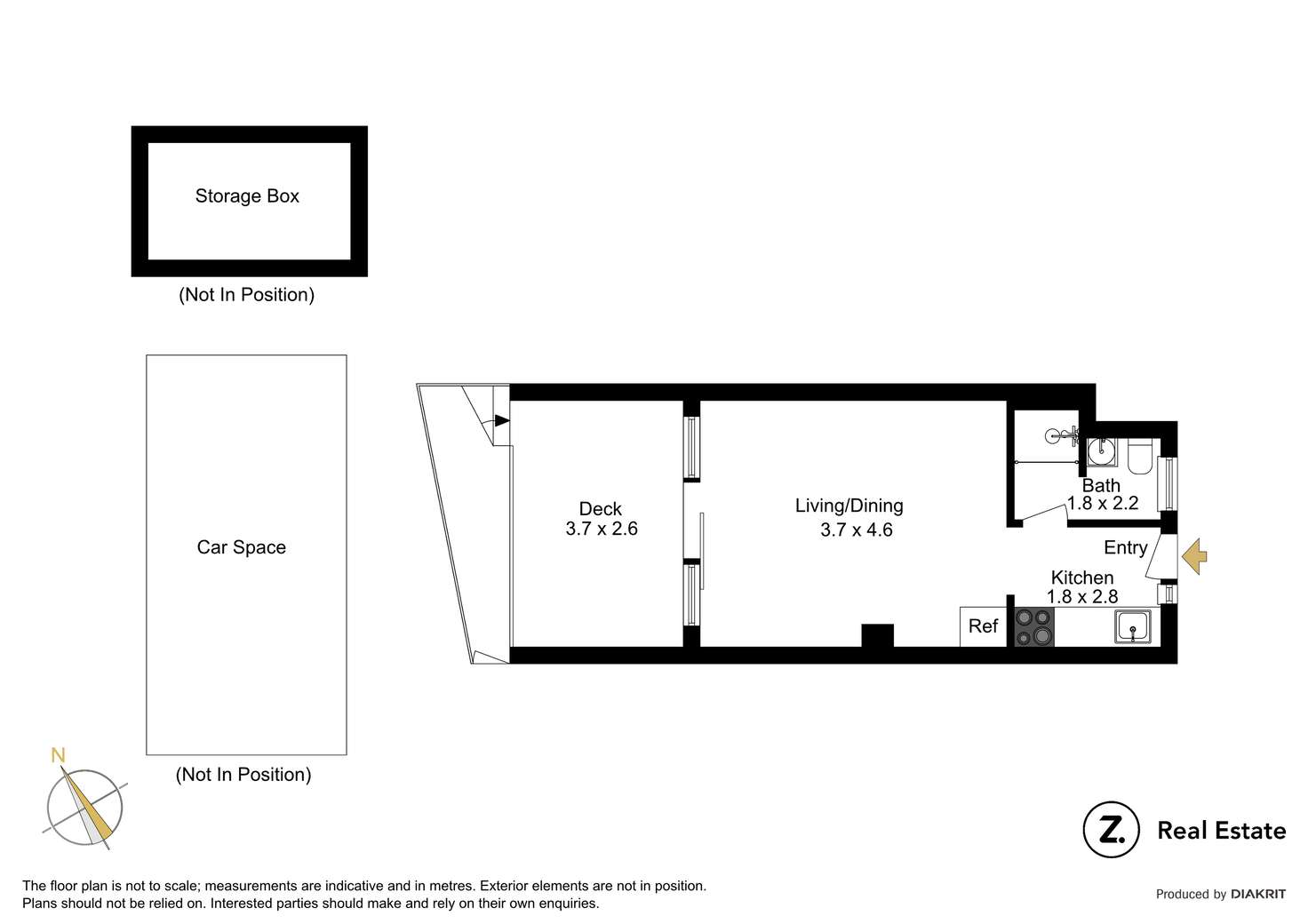 Floorplan of Homely apartment listing, 1/173 Balcombe Road, Mentone VIC 3194