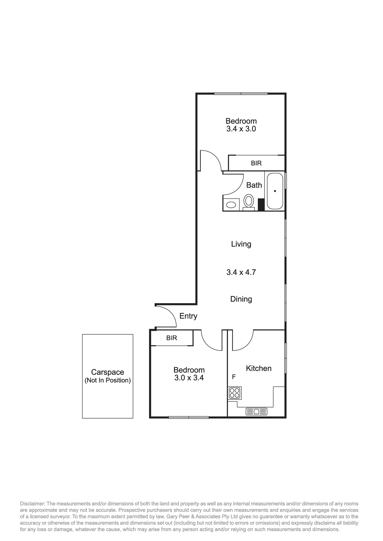 Floorplan of Homely apartment listing, 10/5A Powell Street, South Yarra VIC 3141