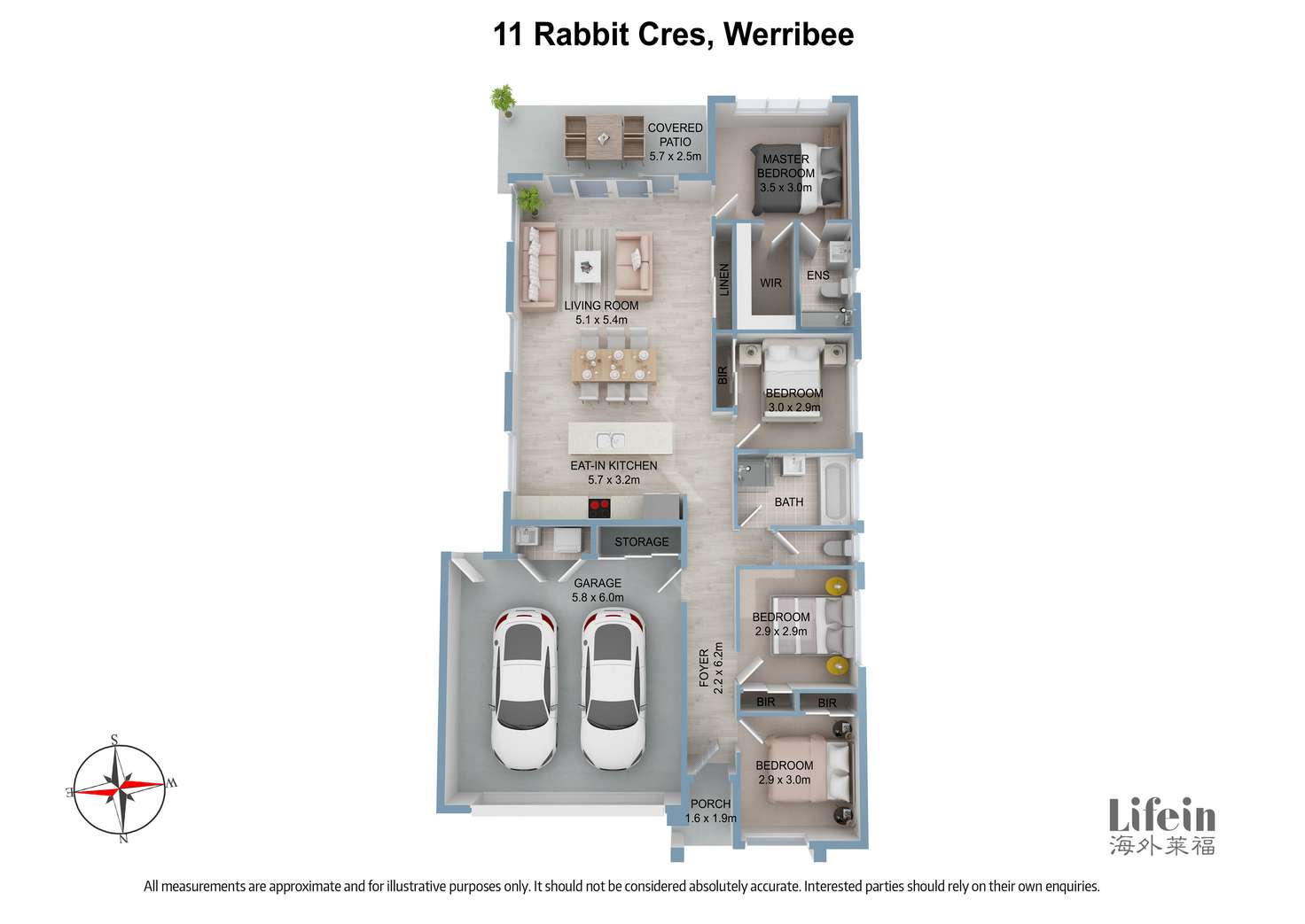 Floorplan of Homely house listing, 11 Rabbit Crescent, Werribee VIC 3030