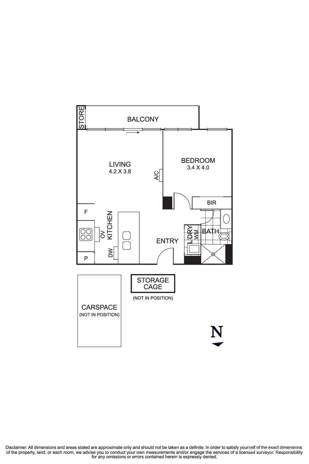 Floorplan of Homely apartment listing, 204/3 Red Hill Terrace, Doncaster East VIC 3109