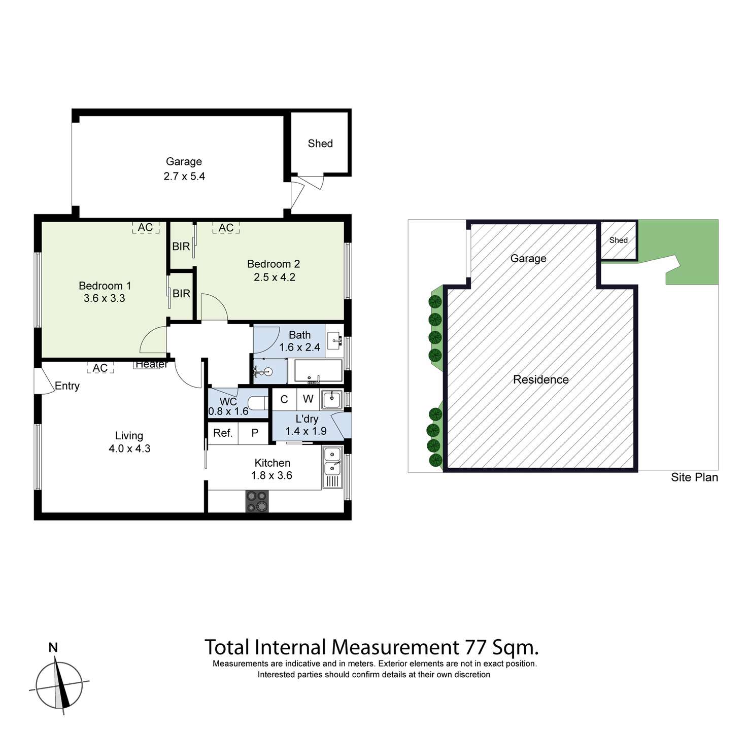 Floorplan of Homely villa listing, 2/624 Barkly Street, West Footscray VIC 3012