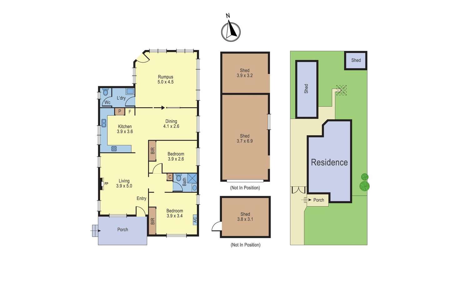 Floorplan of Homely house listing, 8 Daley Street, Glenroy VIC 3046