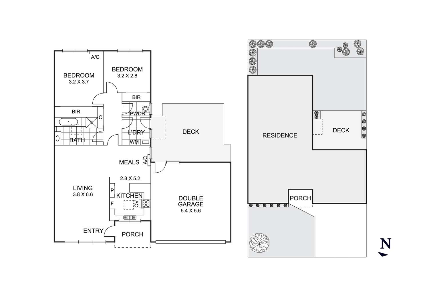 Floorplan of Homely house listing, 43 Orana Crescent, Chelsea VIC 3196