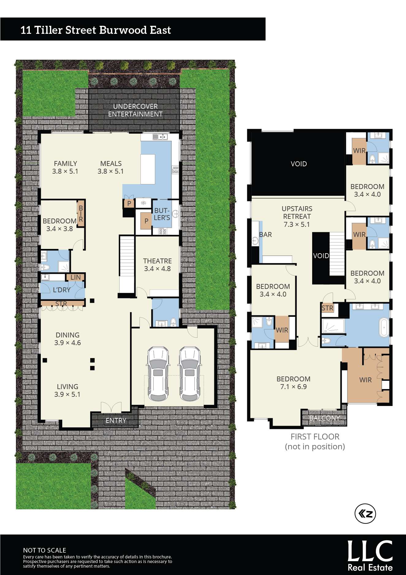 Floorplan of Homely house listing, 11 Tiller Street, Burwood East VIC 3151