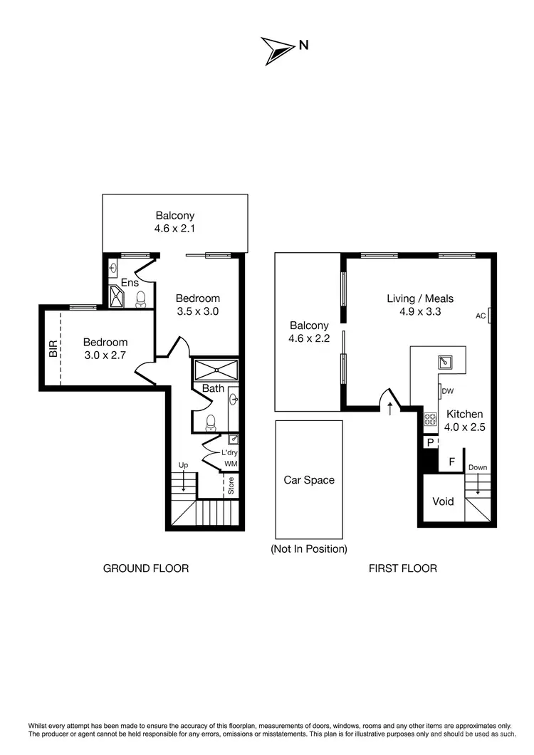 Floorplan of Homely apartment listing, 4/2C Walsh Street, Ormond VIC 3204
