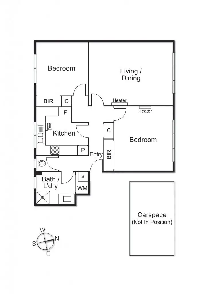 Floorplan of Homely apartment listing, 1/17 Rockley Road, South Yarra VIC 3141