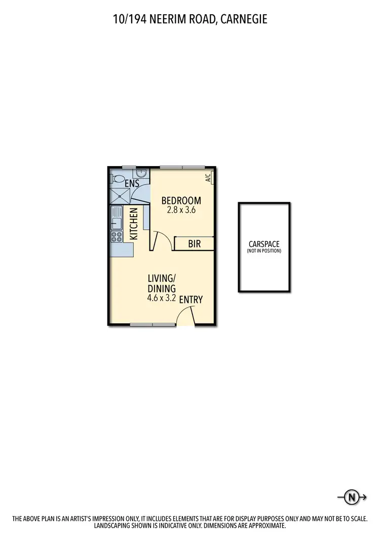 Floorplan of Homely apartment listing, 10/194 Neerim Road, Carnegie VIC 3163