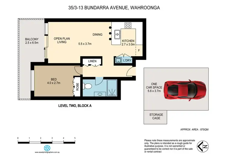 Floorplan of Homely apartment listing, 35/3-13 Bundarra Avenue South, Wahroonga NSW 2076