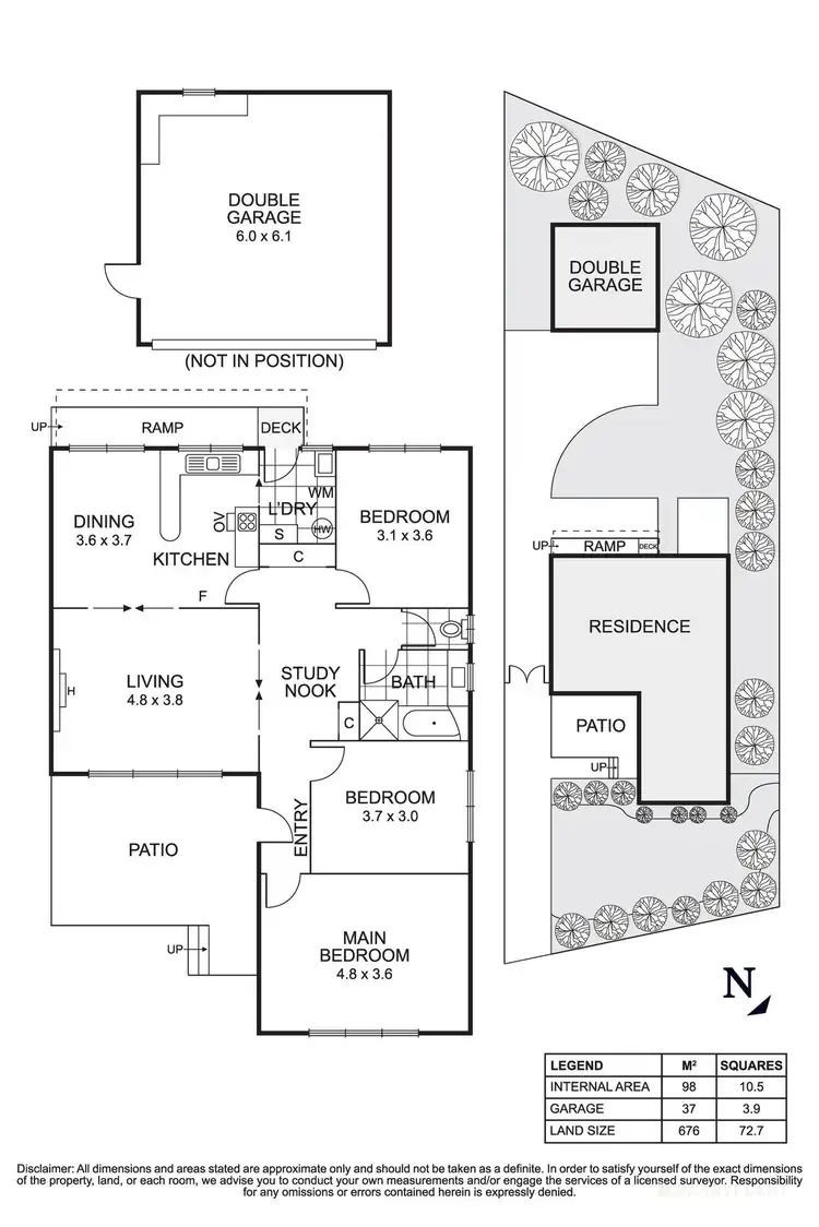 Floorplan of Homely house listing, 141 Mountain View Road, Briar Hill VIC 3088