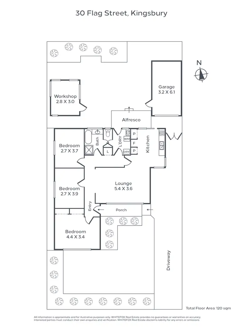 Floorplan of Homely house listing, 30 Flag Street, Kingsbury VIC 3083
