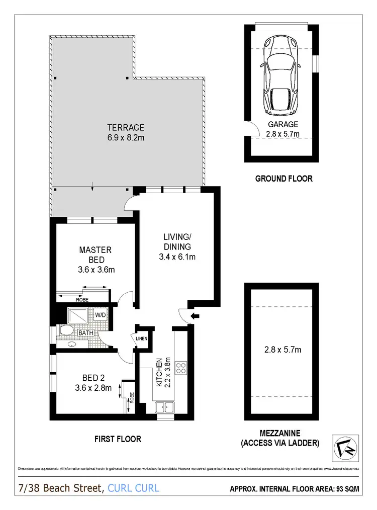 Floorplan of Homely apartment listing, 7/38 Beach Street, Curl Curl NSW 2096