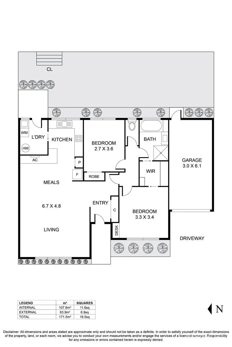 Floorplan of Homely unit listing, 8/9-13 Percy Street, Mitcham VIC 3132
