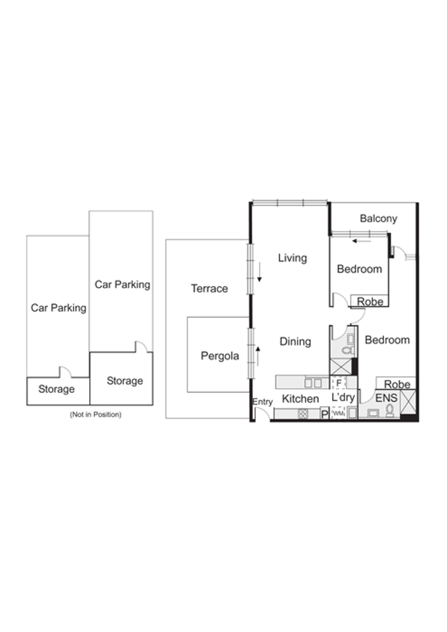 Floorplan of Homely apartment listing, 1202/181 St Kilda Road, St Kilda VIC 3182