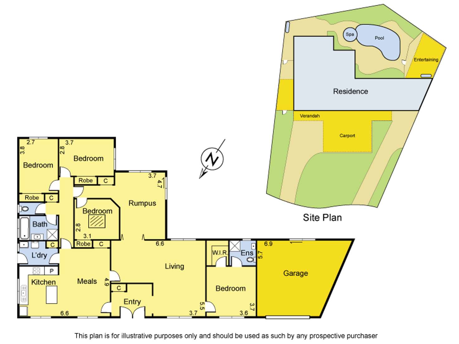Floorplan of Homely house listing, 3 Rosehill Court, Mill Park VIC 3082