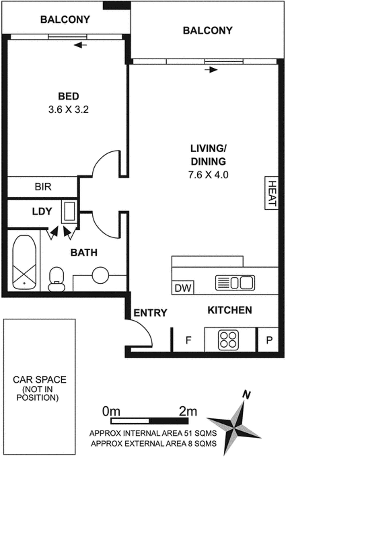 Floorplan of Homely apartment listing, G105/93 Dow Street, Port Melbourne VIC 3207