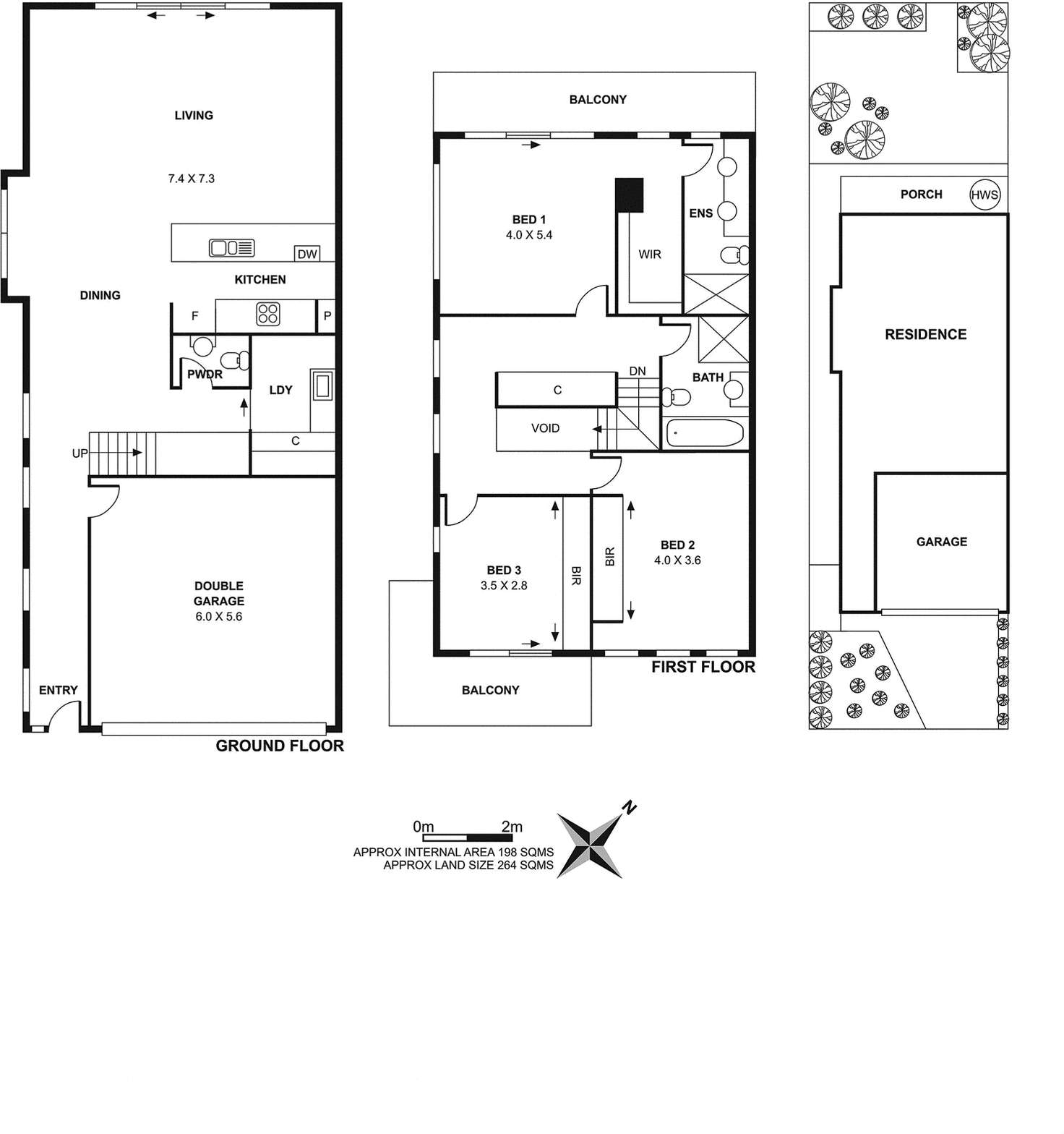 Floorplan of Homely townhouse listing, 94D Royal Terrace, Craigieburn VIC 3064