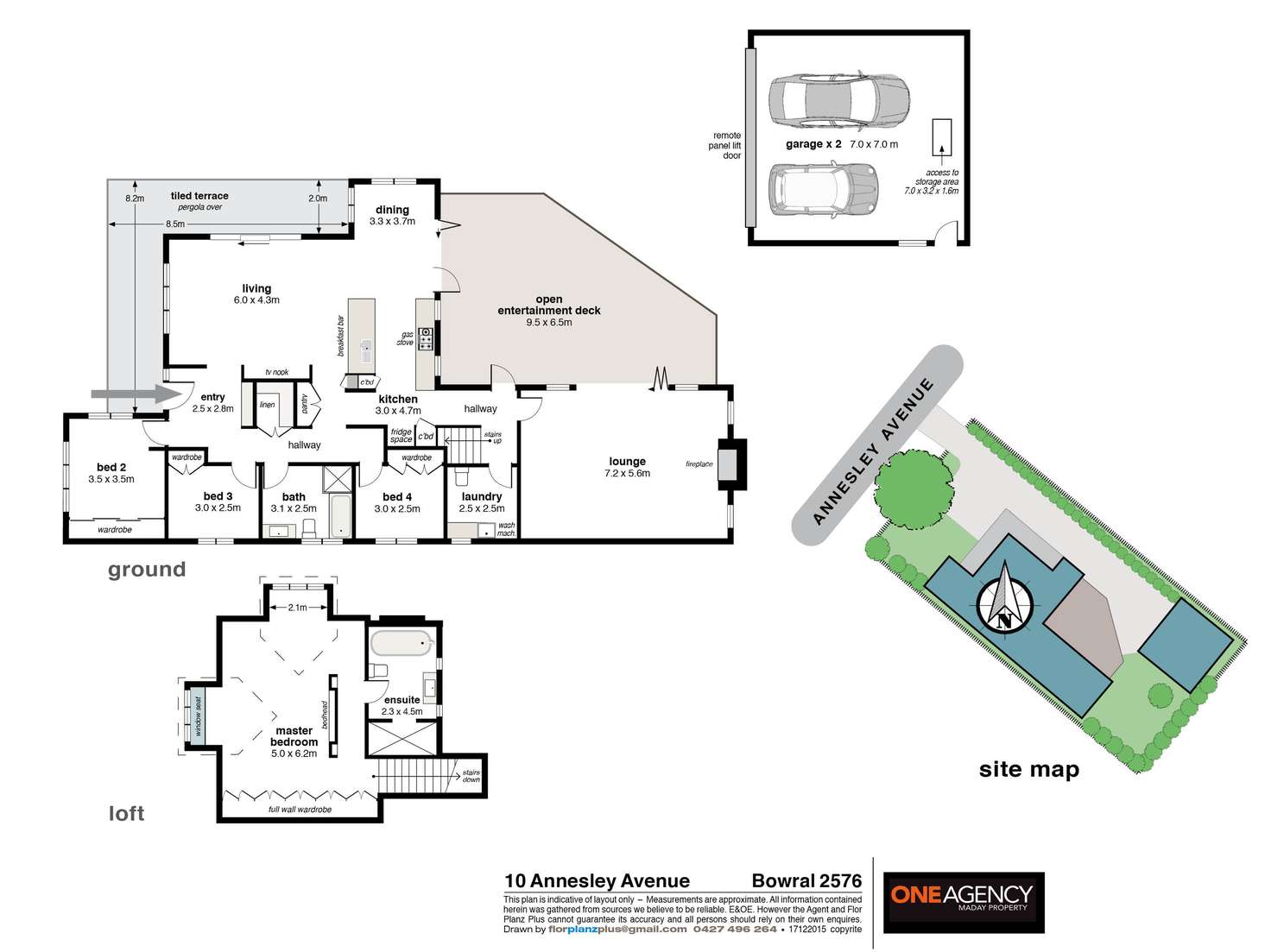 Floorplan of Homely house listing, 10 Annesley Avenue, Bowral NSW 2576
