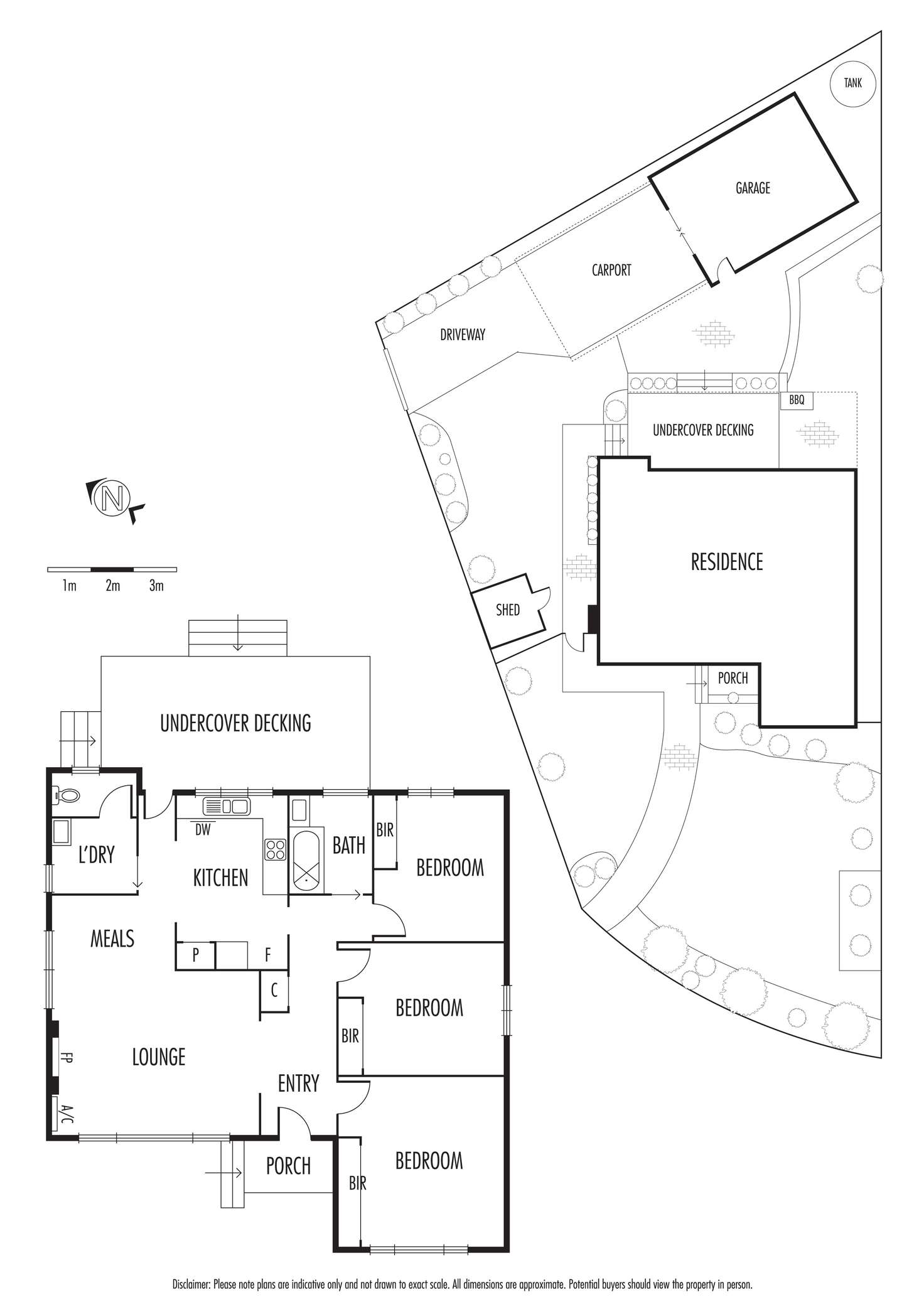 Floorplan of Homely house listing, 299 Nell Street, Watsonia VIC 3087