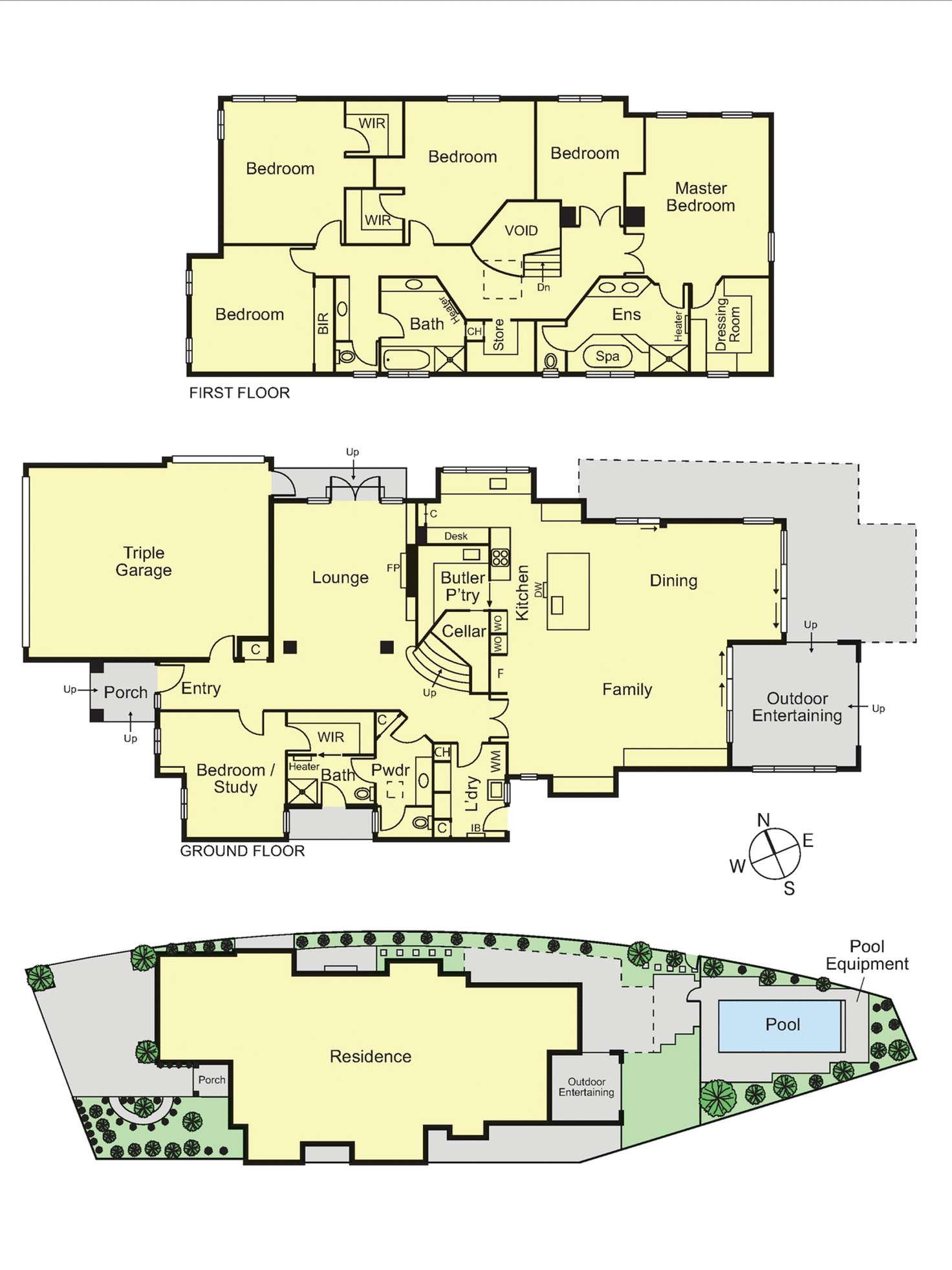 Floorplan of Homely house listing, 49 Ercildoune Street, Caulfield North VIC 3161