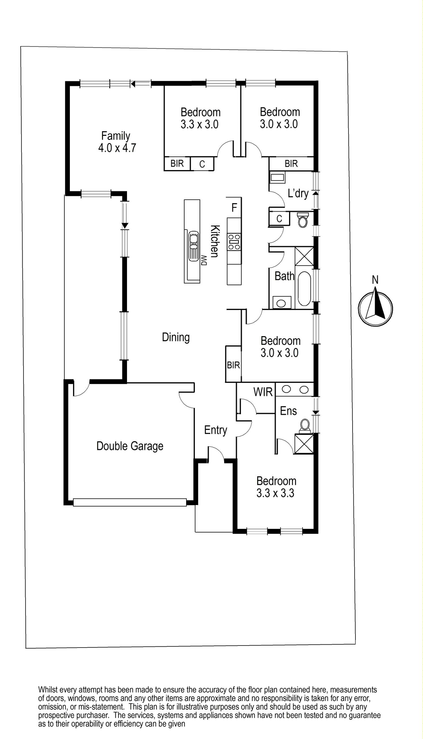 Floorplan of Homely house listing, 20 Bower Way, Doreen VIC 3754