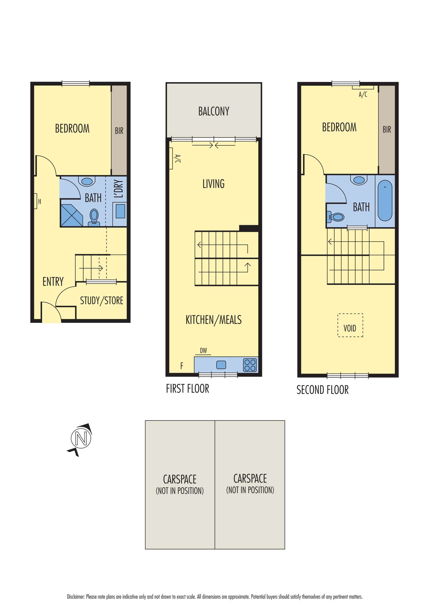 Floorplan of Homely apartment listing, 5/90 Grey Street, St Kilda VIC 3182