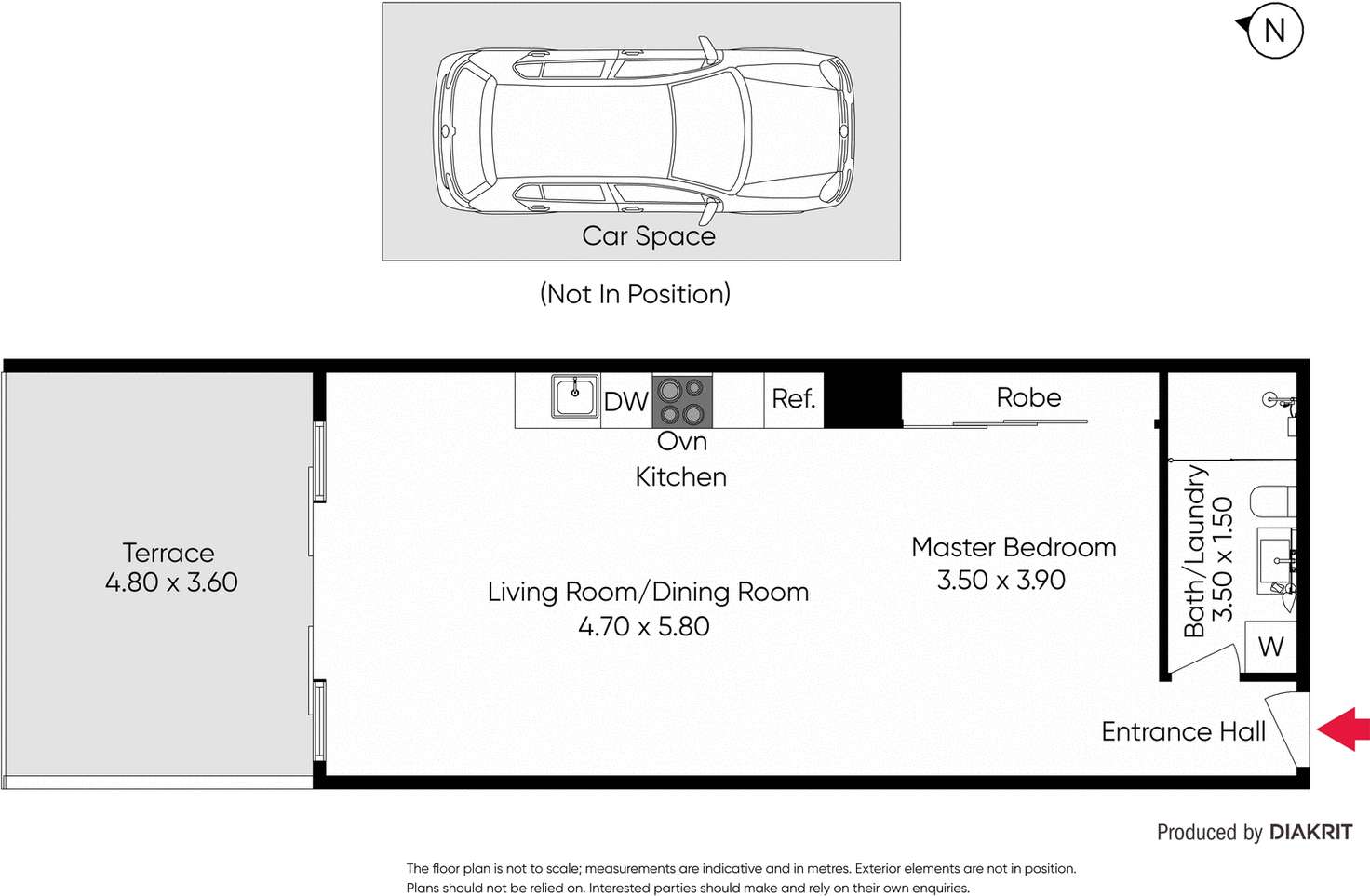 Floorplan of Homely apartment listing, 201/87 Dundas Place, Albert Park VIC 3206