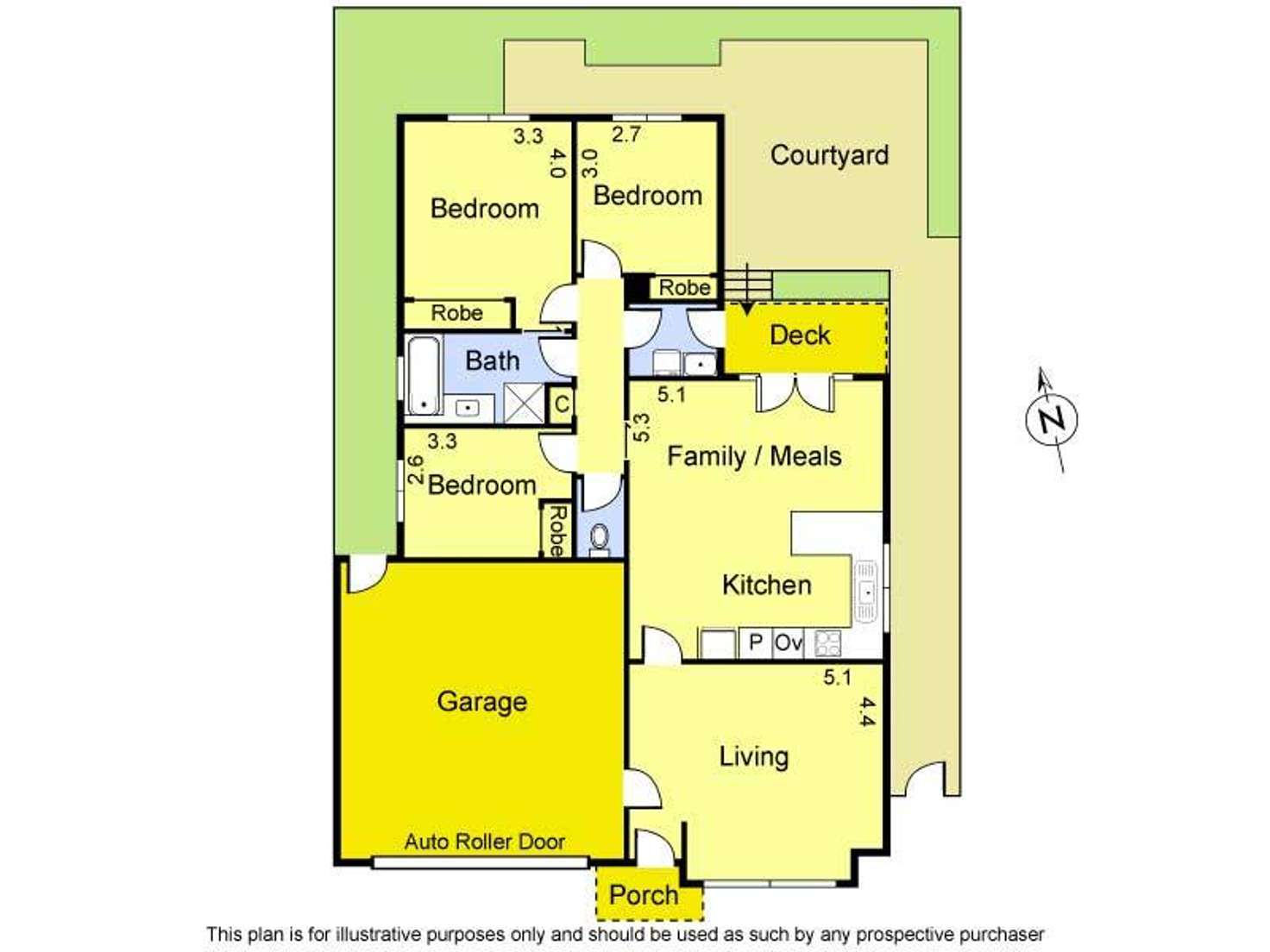 Floorplan of Homely unit listing, 4/4 William Street, Greensborough VIC 3088
