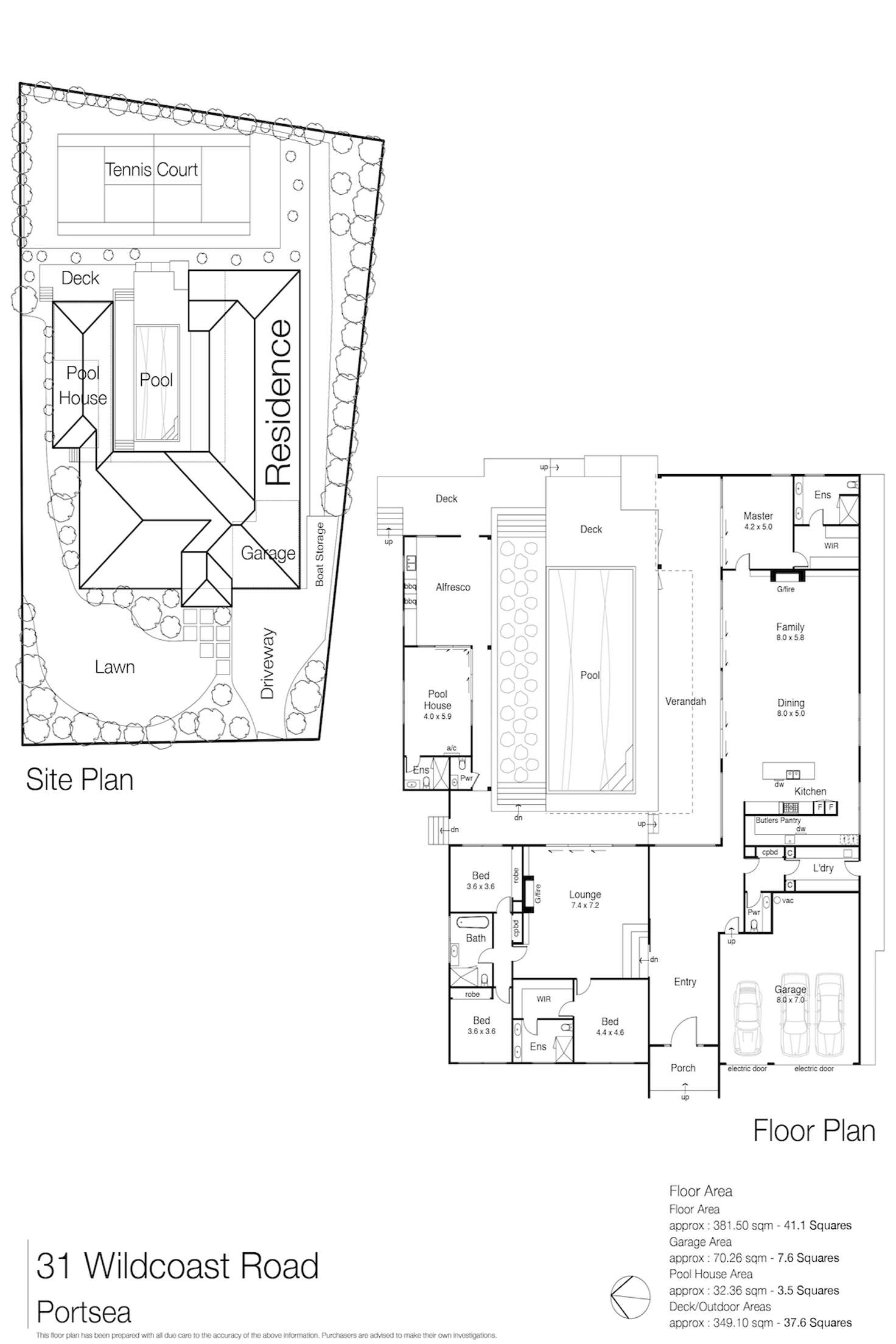 Floorplan of Homely house listing, 31 Wildcoast Road, Portsea VIC 3944