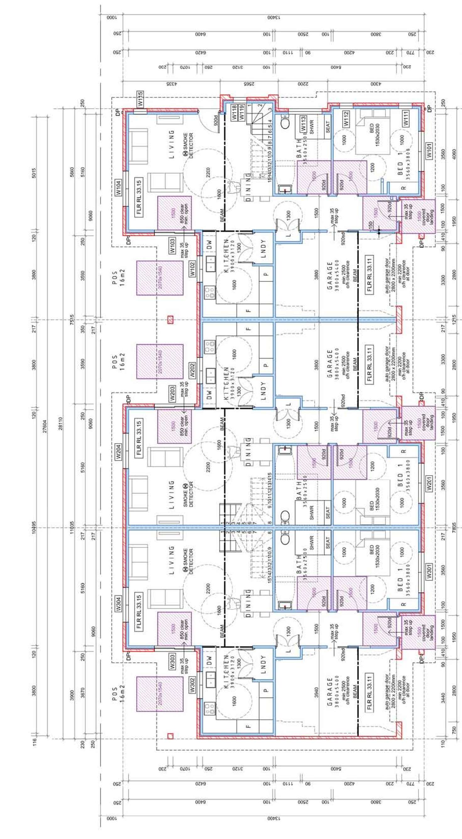 Floorplan of Homely townhouse listing, 1-8/10 Jamieson Street, Emu Plains NSW 2750