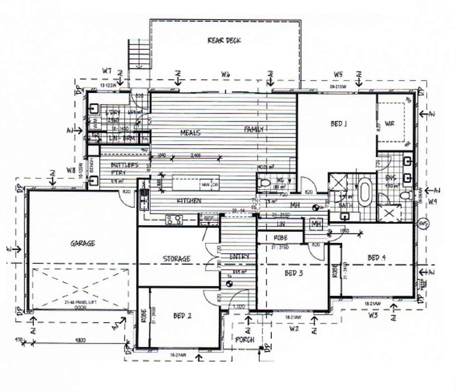 Floorplan of Homely house listing, 187 Melbourne Road, Rye VIC 3941