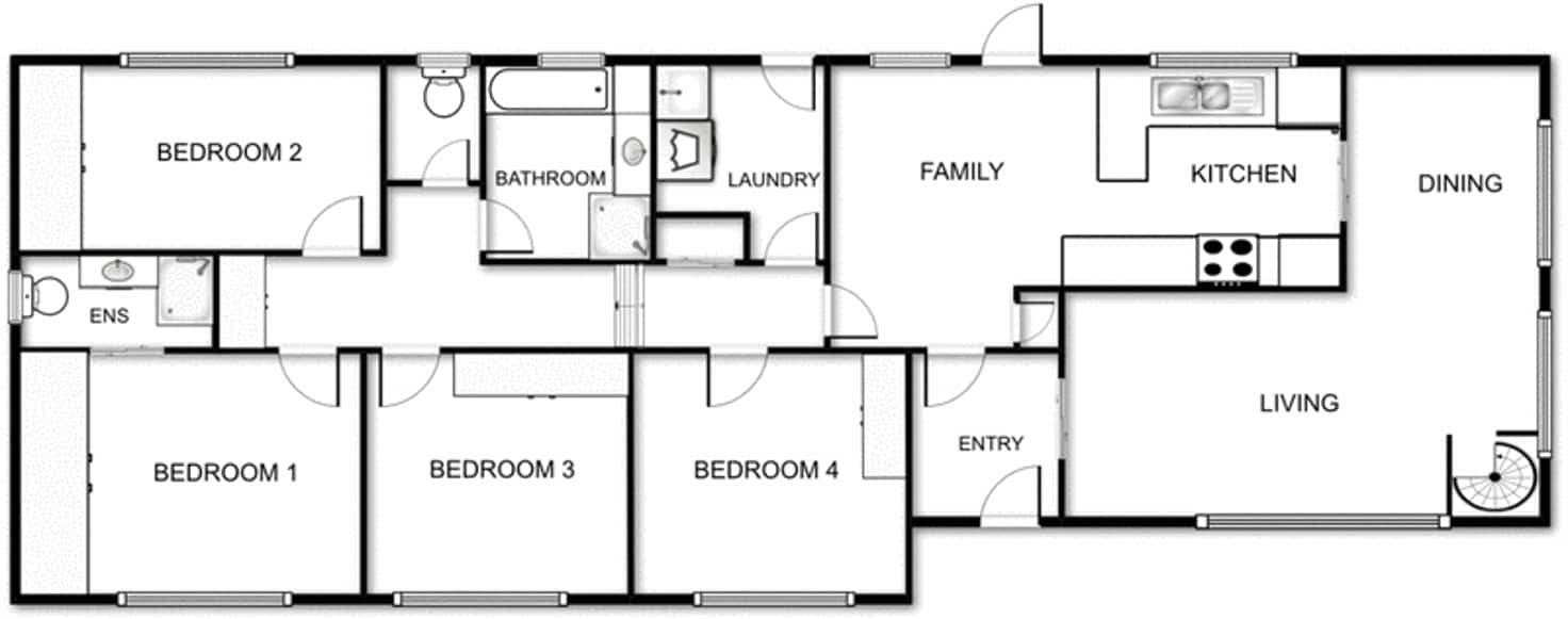 Floorplan of Homely house listing, 22 Wynn Place, Fraser ACT 2615
