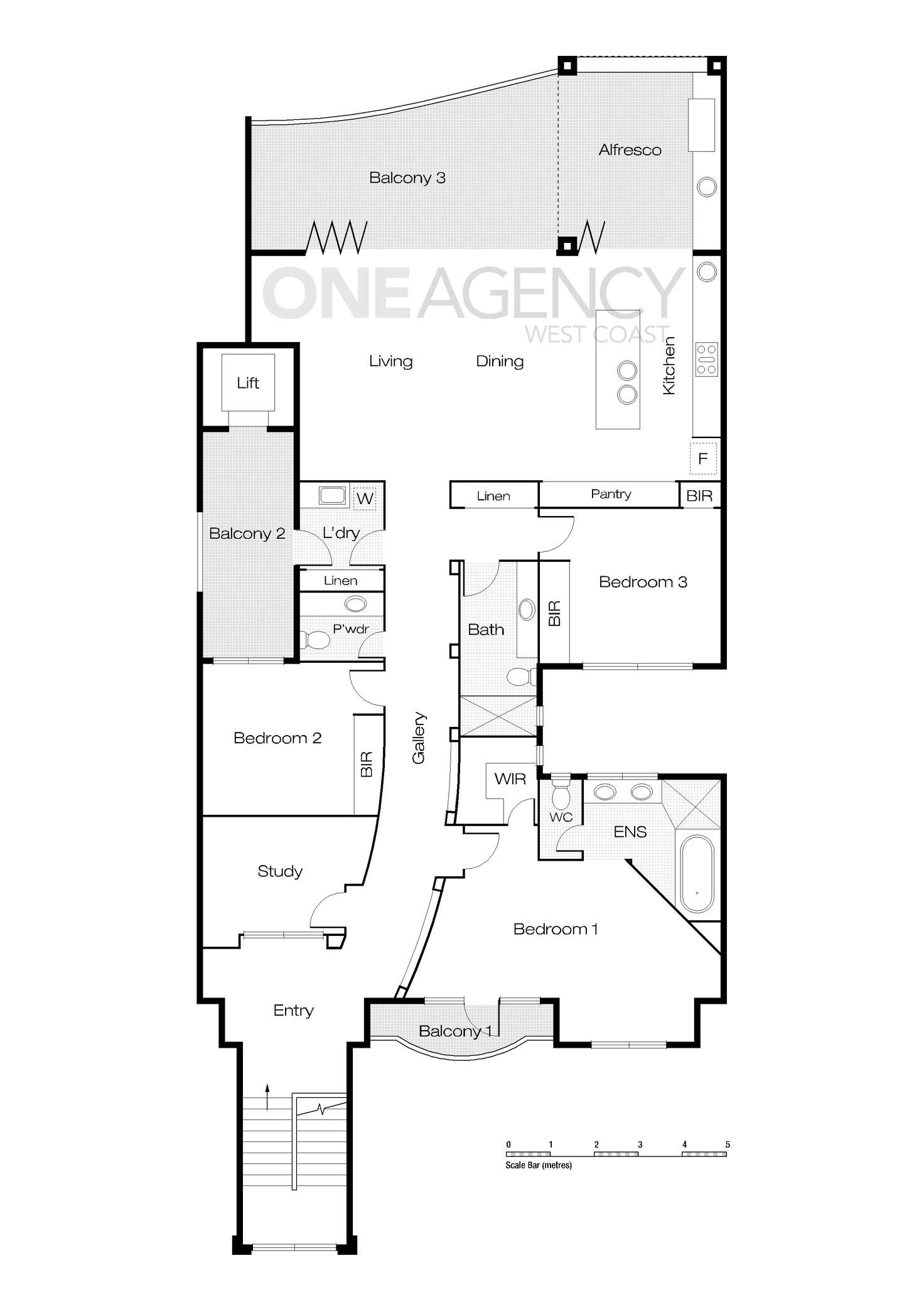 Floorplan of Homely house listing, 31B Bruce Street, North Fremantle WA 6159
