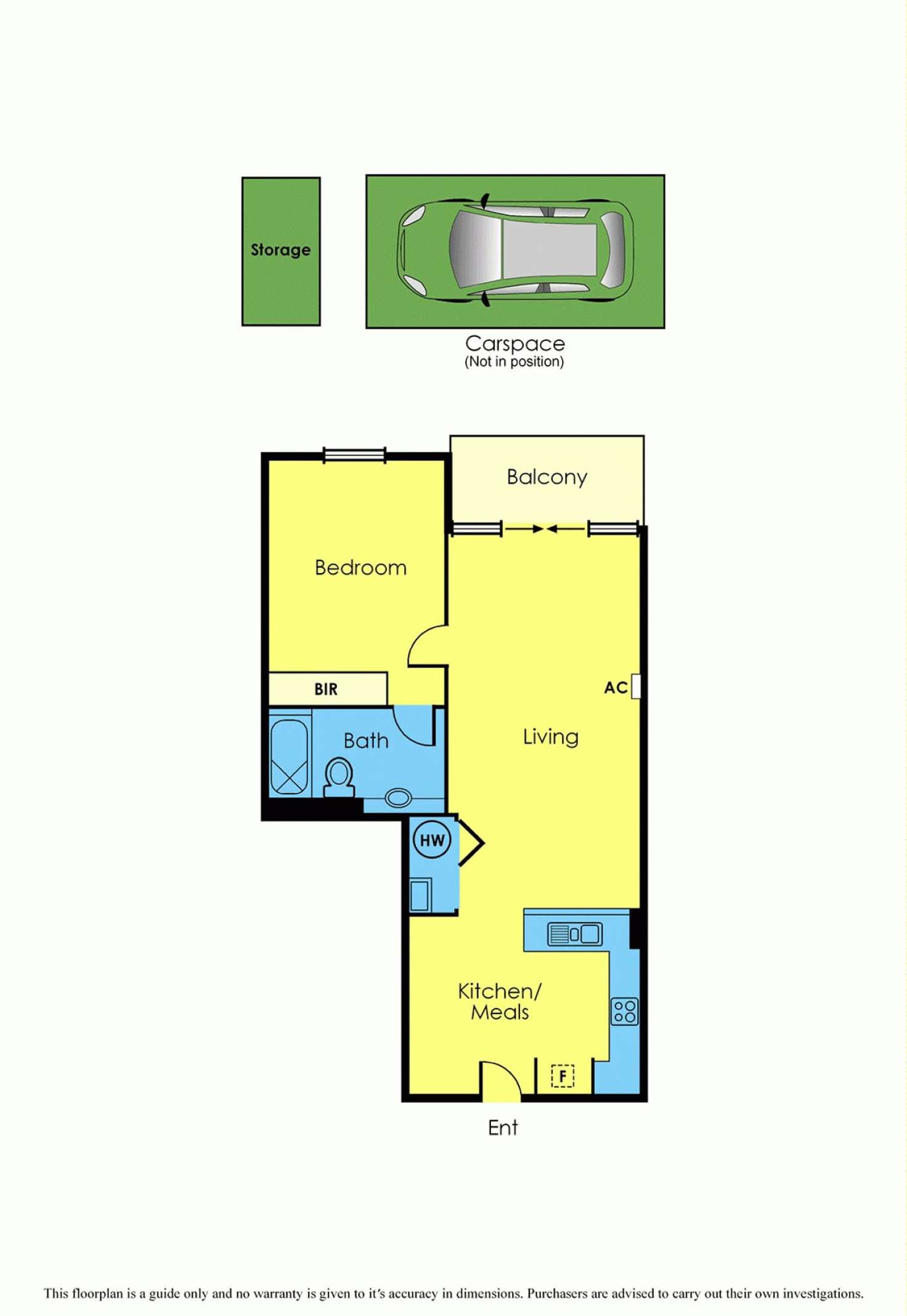 Floorplan of Homely apartment listing, 1505/610 St Kilda Road, Melbourne VIC 3004