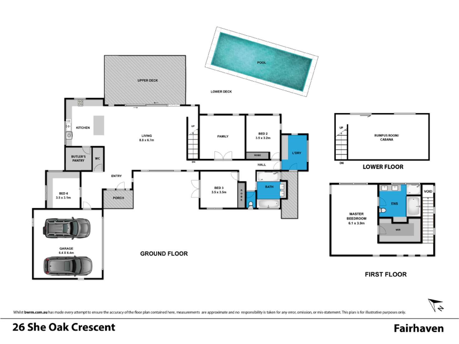 Floorplan of Homely house listing, 26 She Oak Crescent, Fairhaven VIC 3231