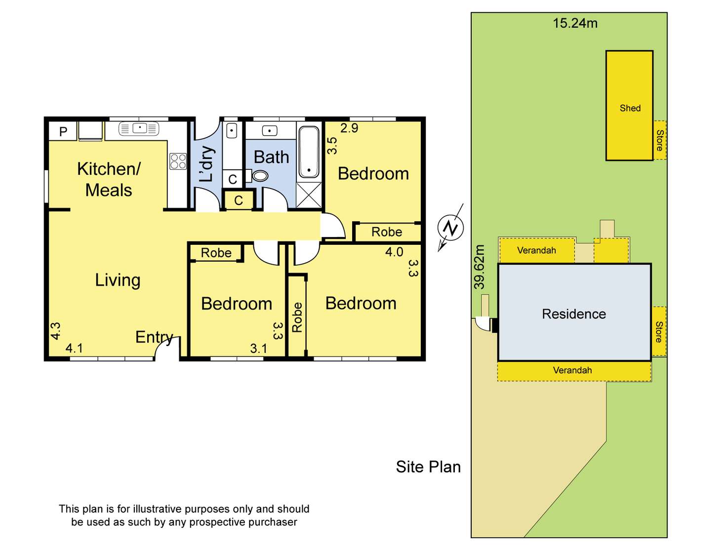 Floorplan of Homely house listing, 20 Weatherlake Street, Watsonia VIC 3087