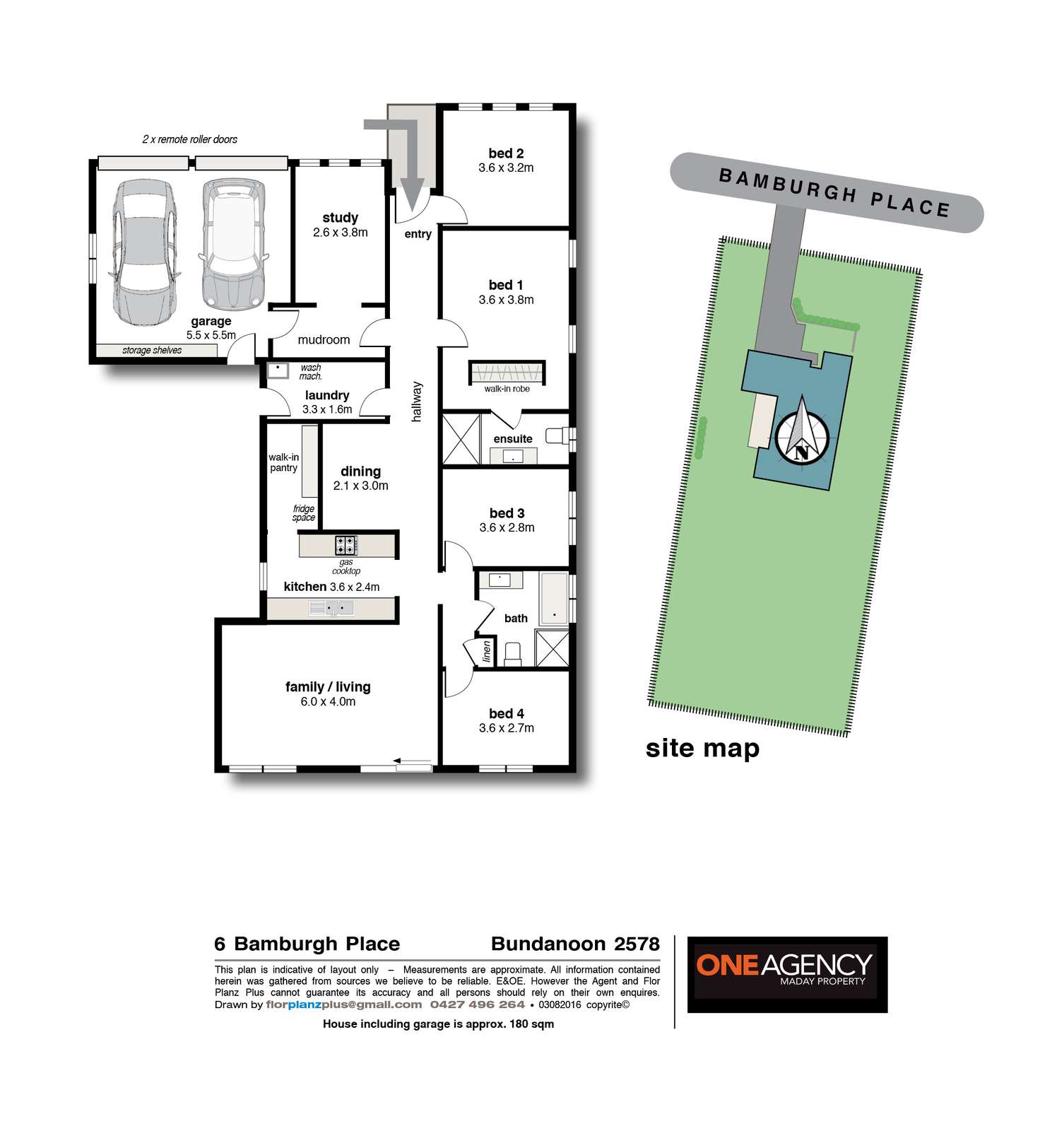 Floorplan of Homely house listing, 6 Bamburgh Place, Bundanoon NSW 2578