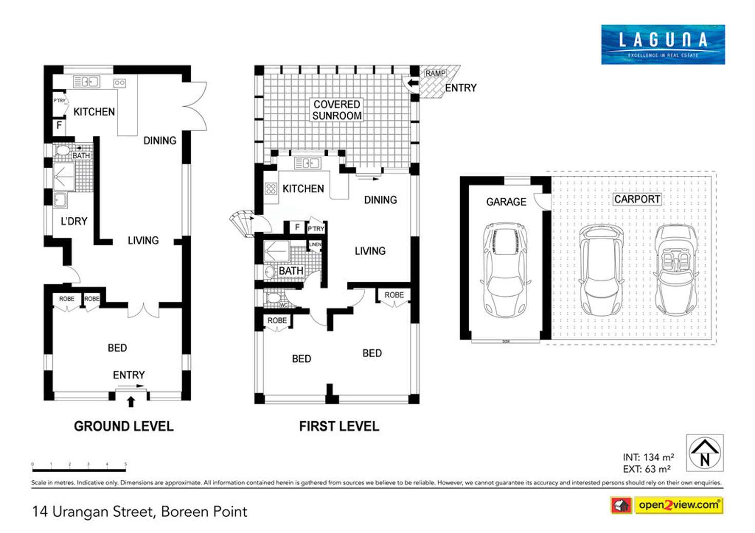 Floorplan of Homely house listing, 14 Urangan Street, Boreen Point QLD 4565