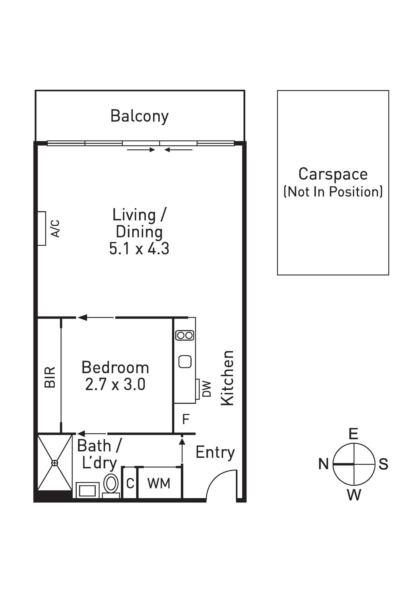 Floorplan of Homely apartment listing, 310/270 High Street, Prahran VIC 3181