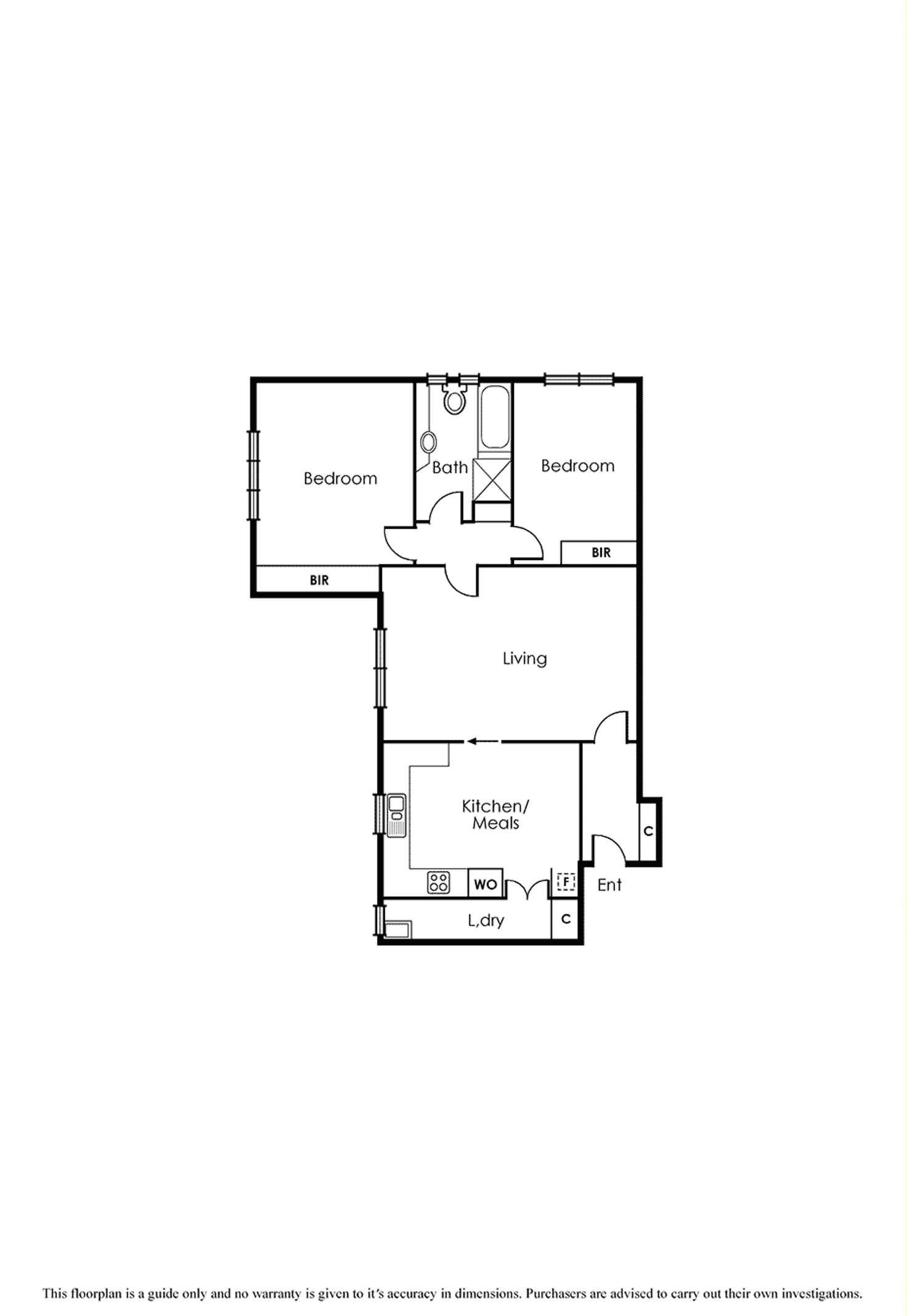 Floorplan of Homely apartment listing, 7/20 Prahran Grove, Elsternwick VIC 3185