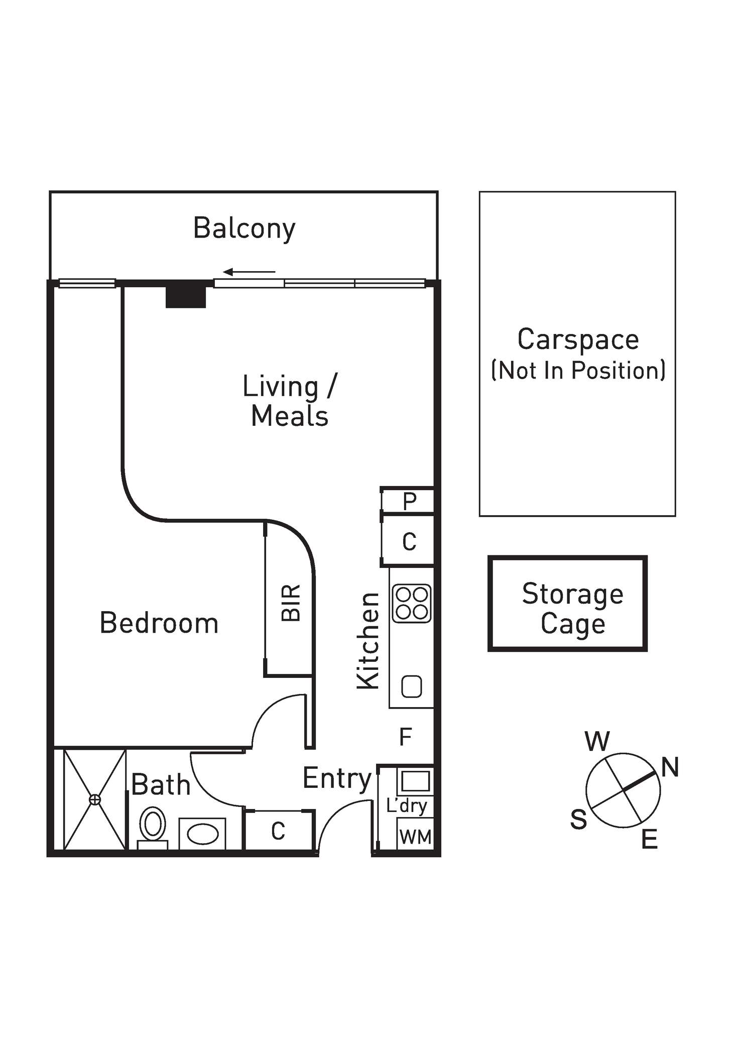 Floorplan of Homely apartment listing, 303/10-13 Porter Street, Prahran VIC 3181