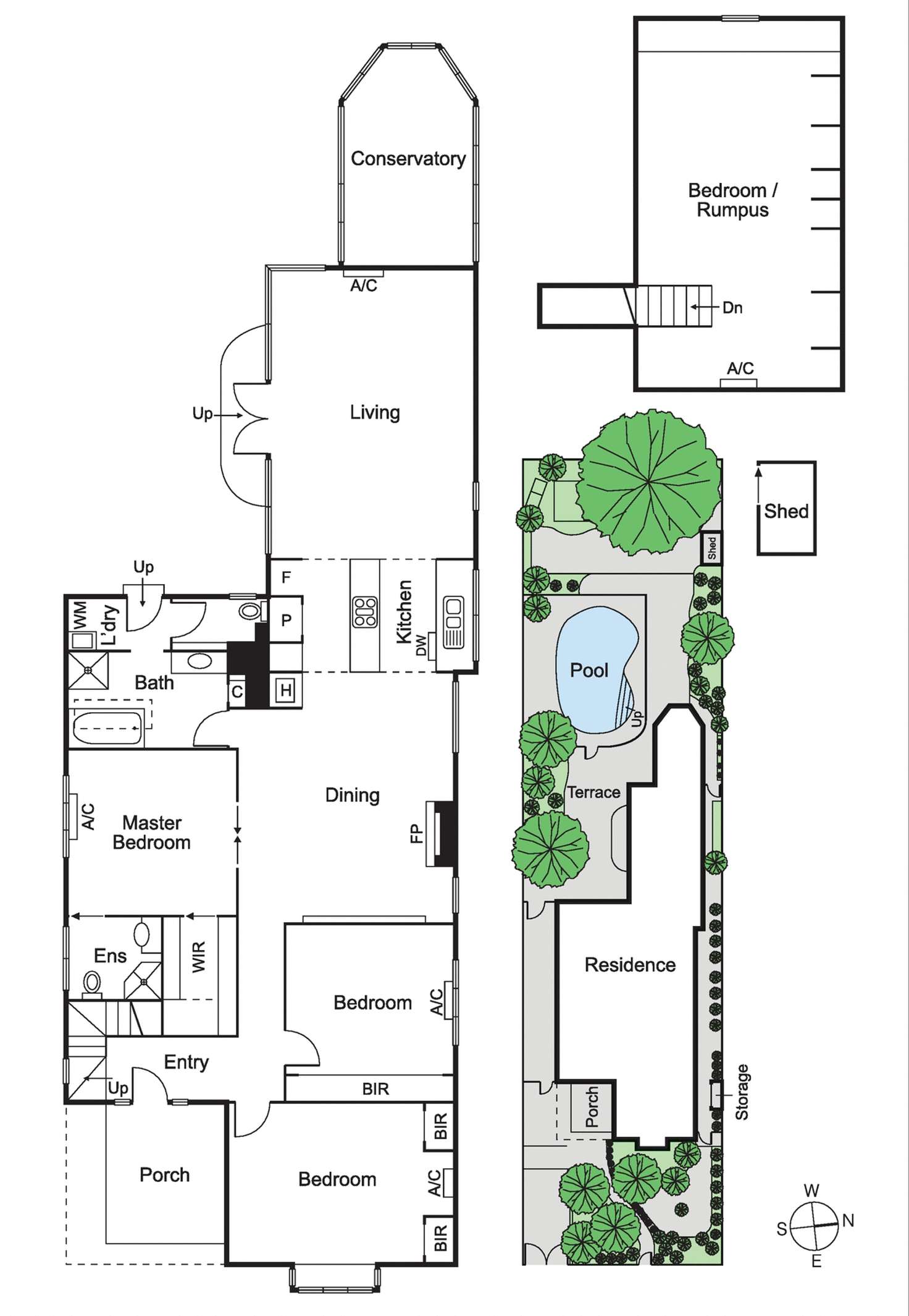 Floorplan of Homely house listing, 17 Walnut Street, Carnegie VIC 3163