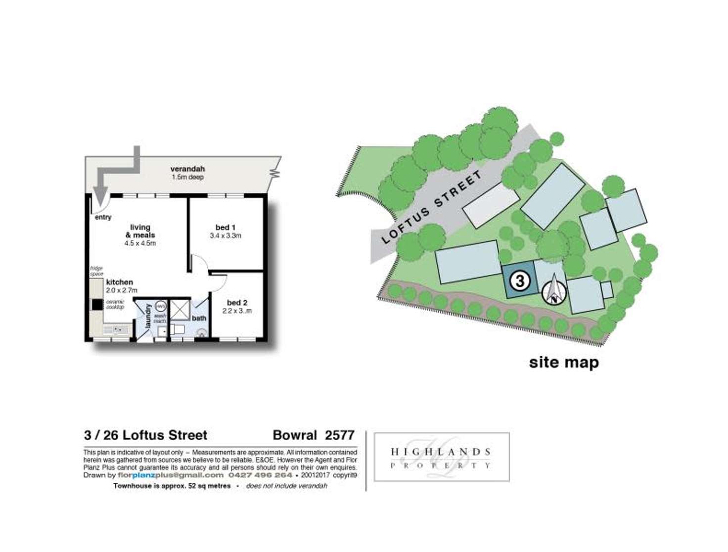 Floorplan of Homely unit listing, 3/26 Loftus Street, Bowral NSW 2576