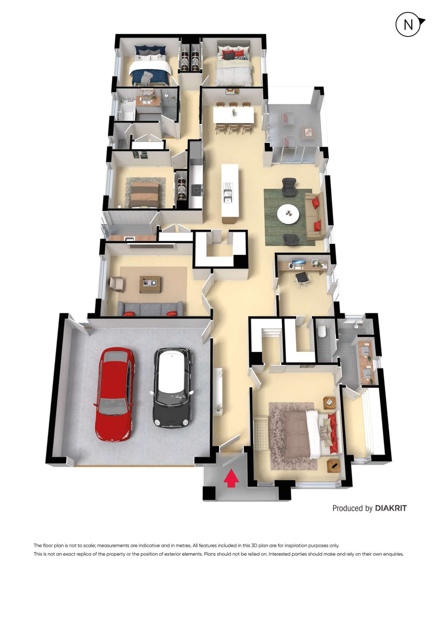 Floorplan of Homely house listing, 261 Smiths Lane, Botanic Ridge VIC 3977