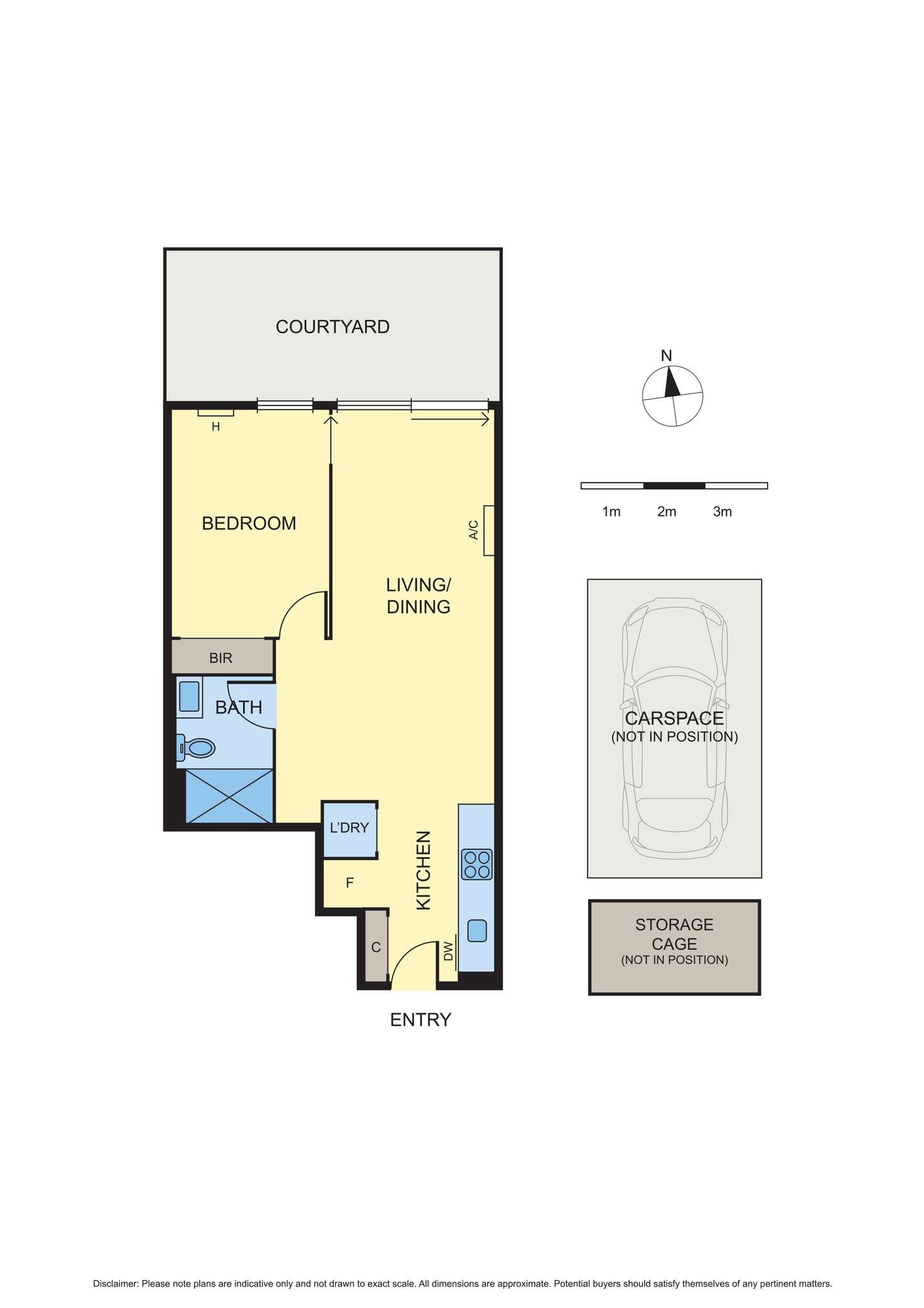Floorplan of Homely apartment listing, 114/135 Inkerman Street, St Kilda VIC 3182