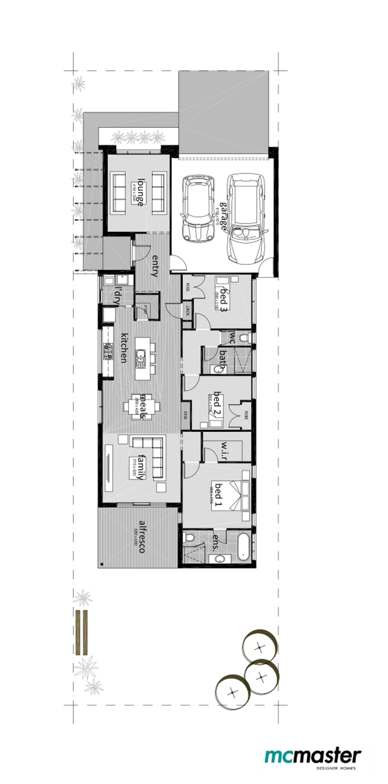 Floorplan of Homely house listing, 11 Paterson Street, Alfredton VIC 3350