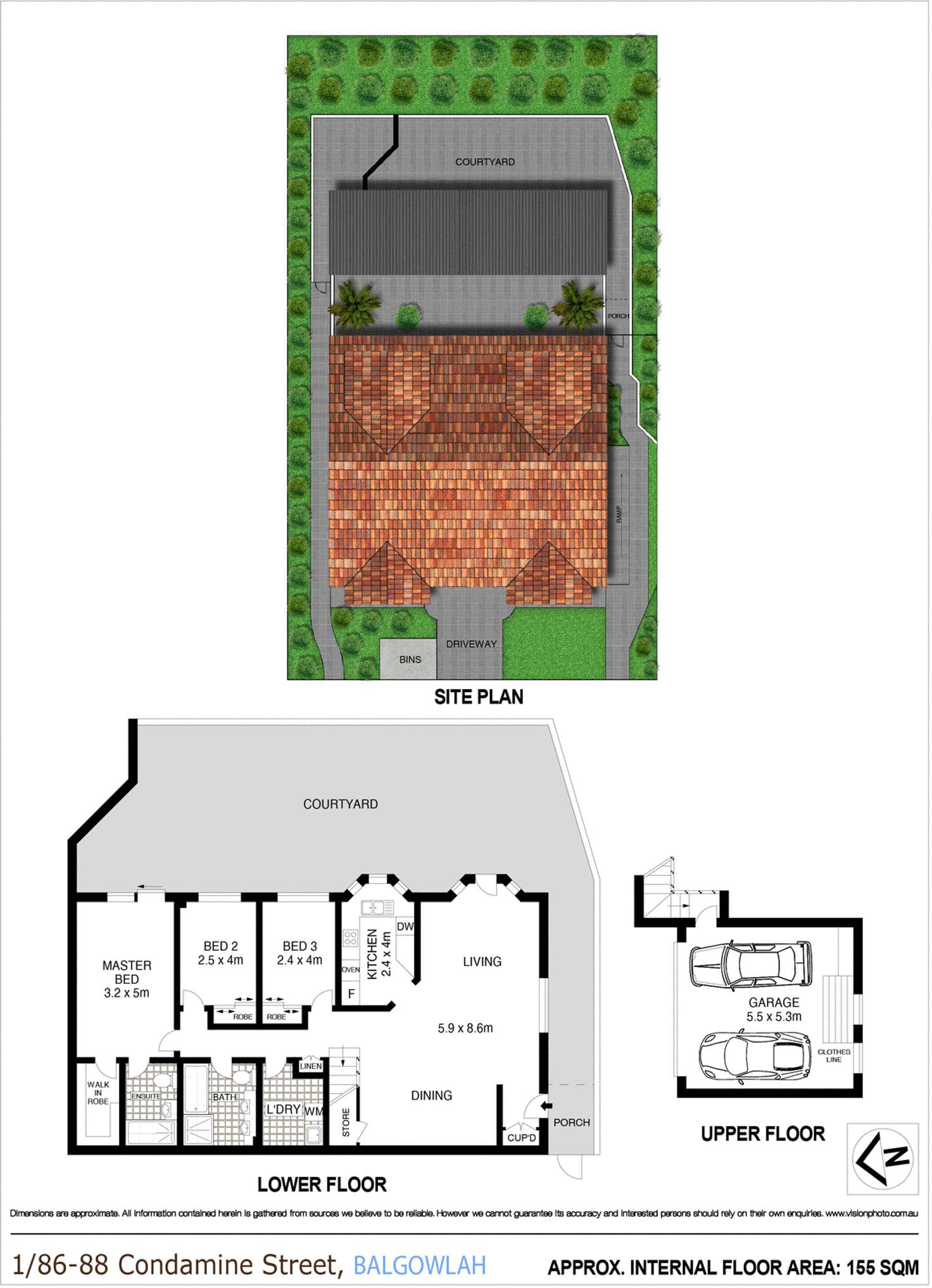 Floorplan of Homely apartment listing, 1/86-88 Condamine Street, Balgowlah NSW 2093