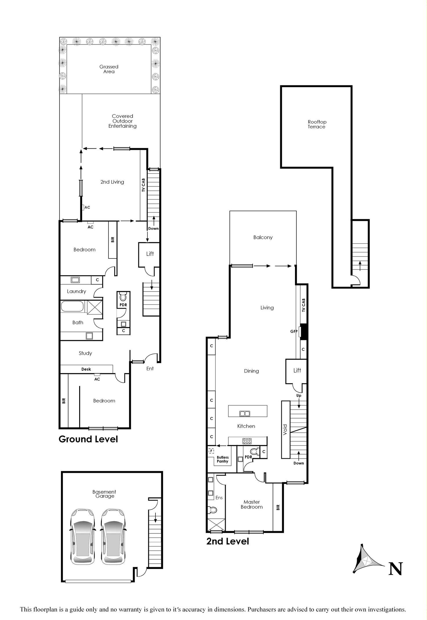 Floorplan of Homely townhouse listing, 2/8 Bona Vista Avenue, Aspendale VIC 3195